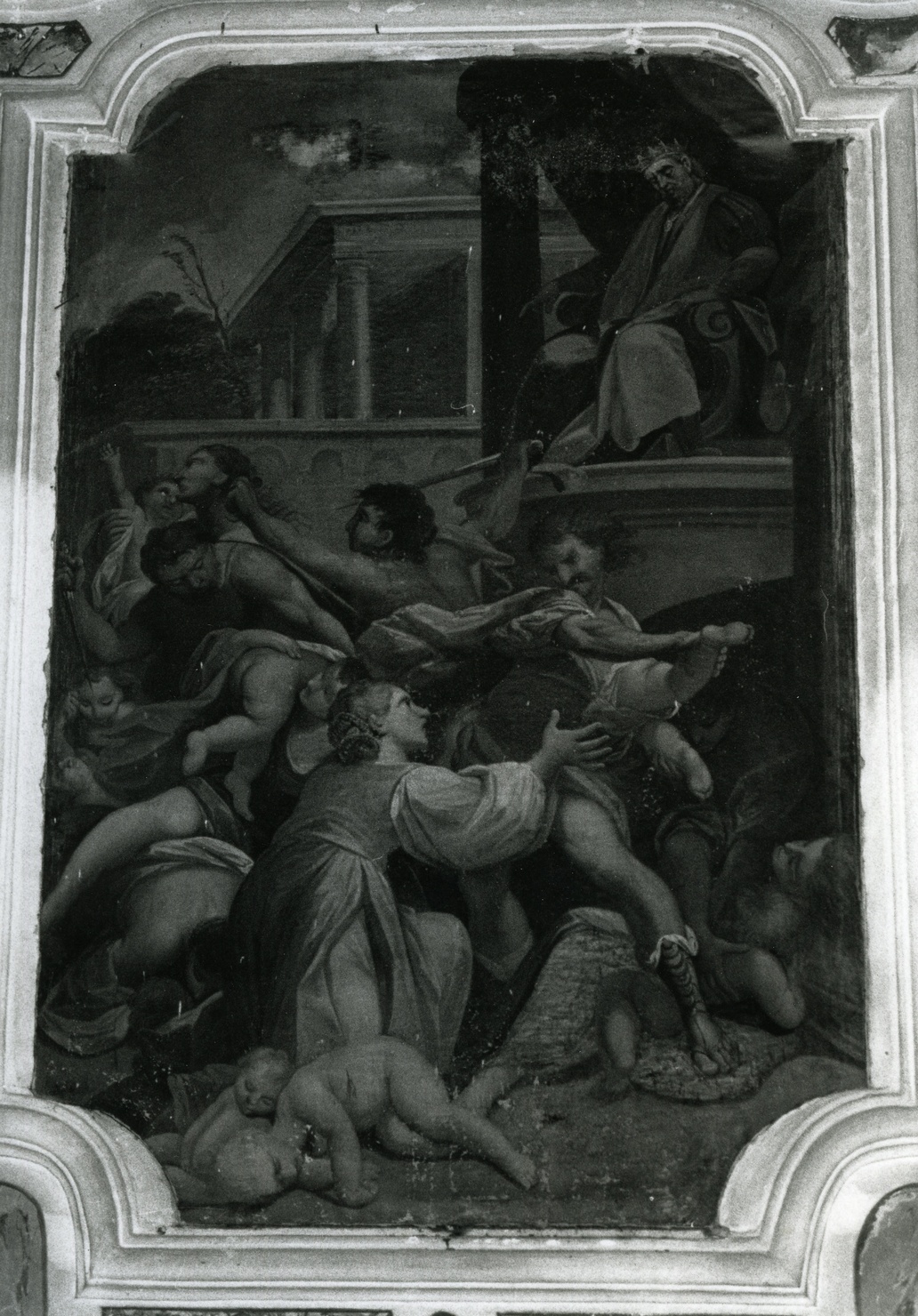 strage degli innocenti (dipinto, opera isolata) di Carrega Maurizio (bottega), Carrega Tommaso (bottega) (prima metà sec. XIX)