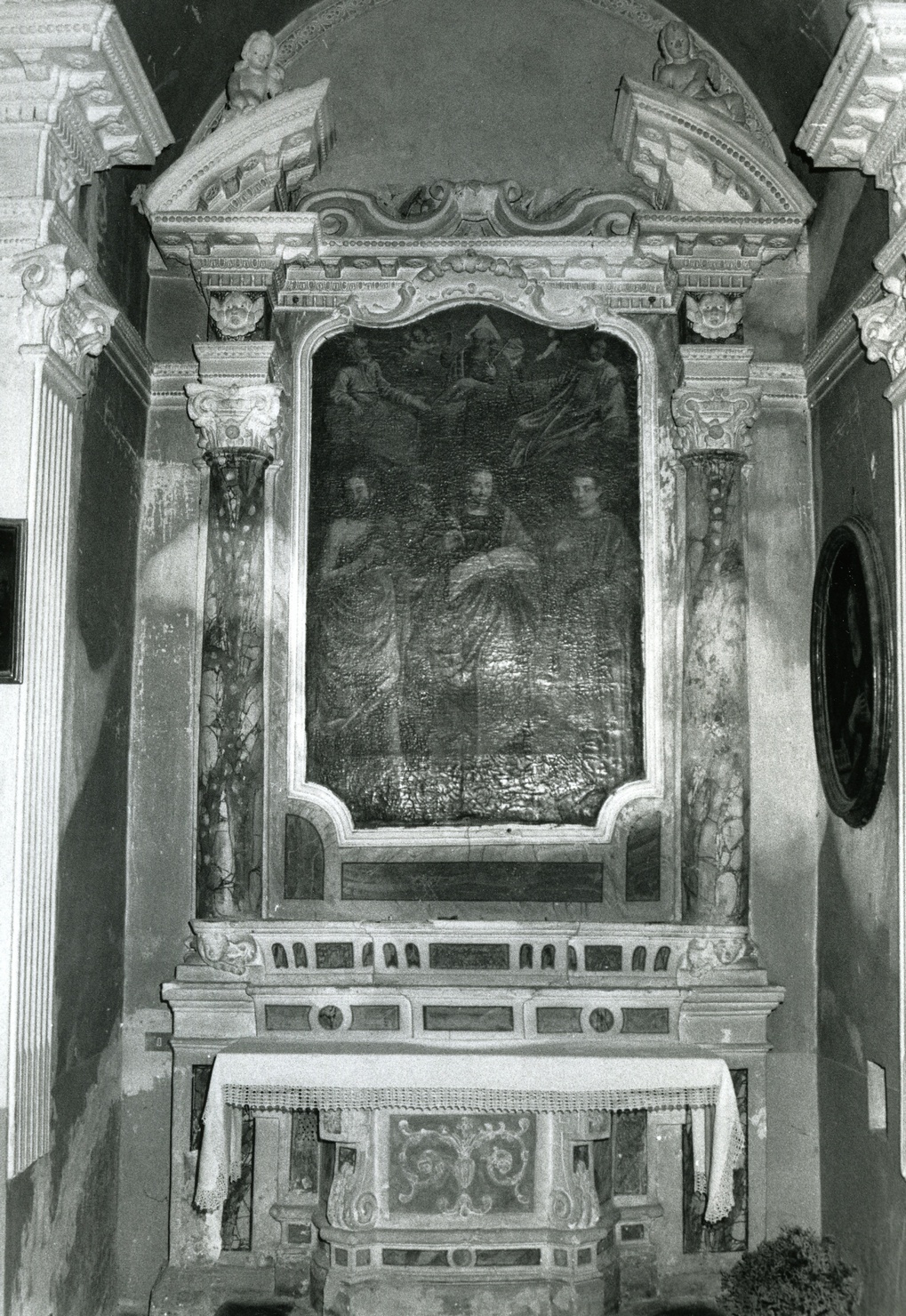 altare, opera isolata - ambito ligure (sec. XVII, sec. XVIII)