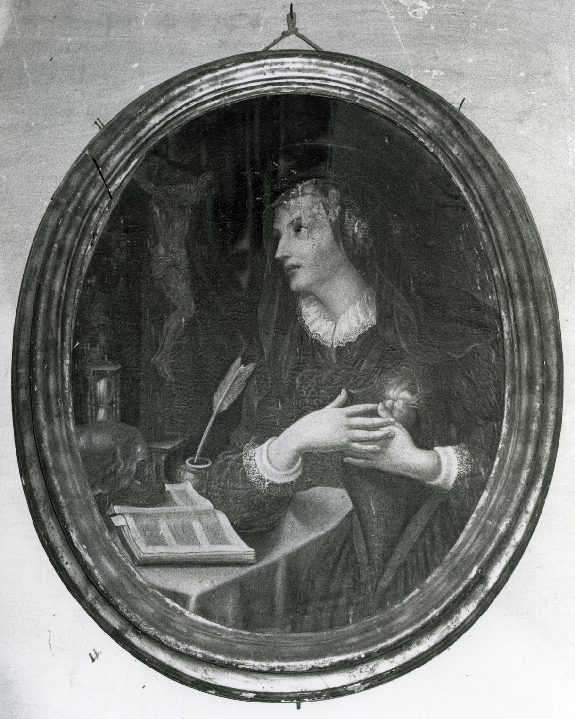 Santa Caterina da Genova (dipinto, opera isolata) - ambito ligure (fine/inizio secc. XVIII/ XIX)