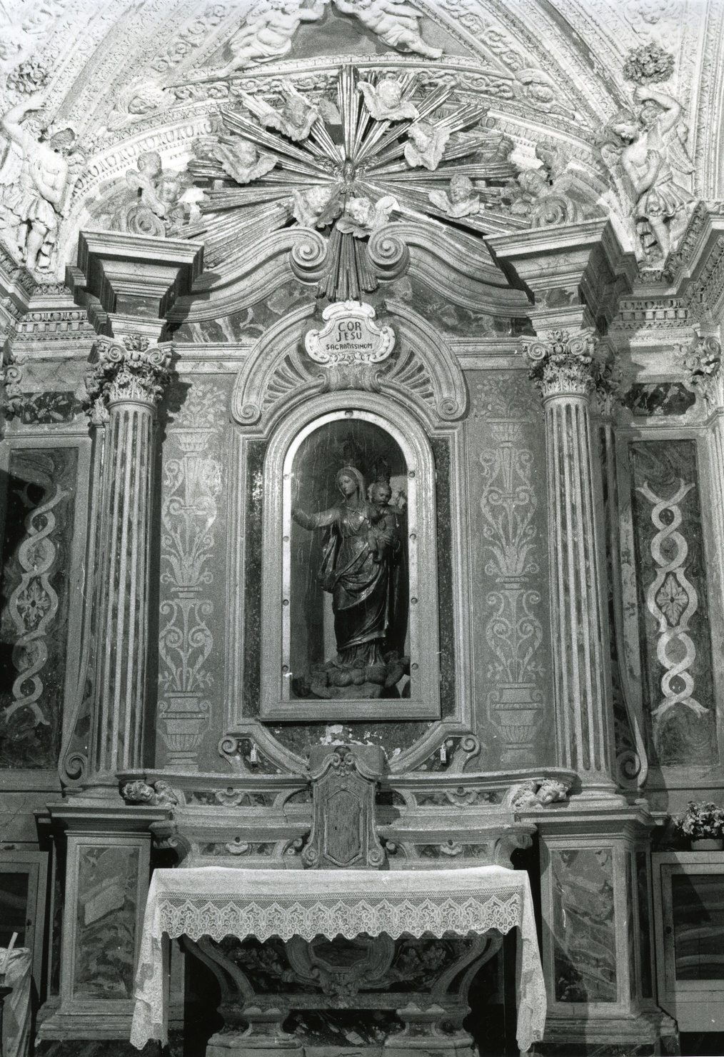altare, opera isolata di Ferri Bernardo (inizio sec. XIX)