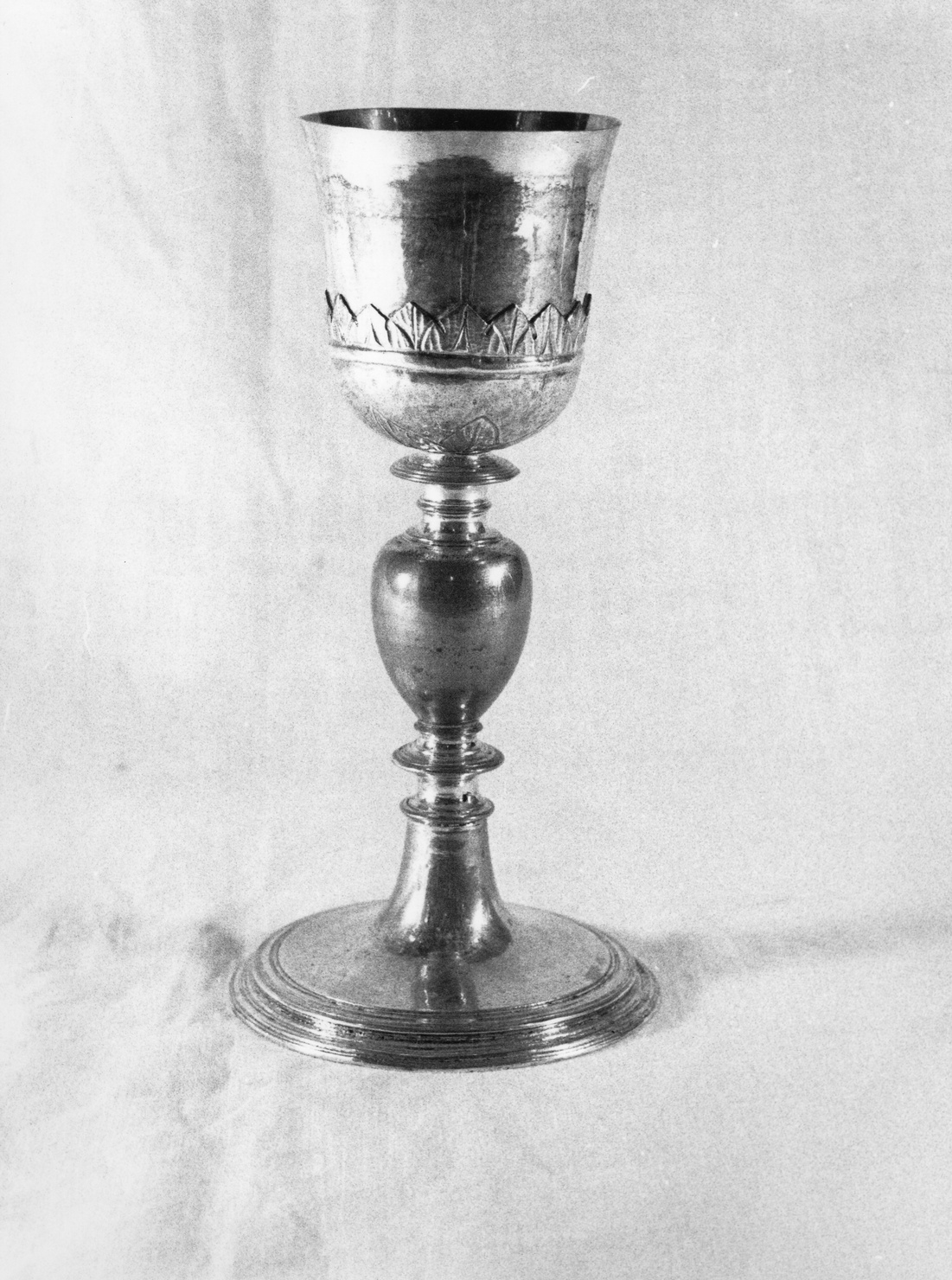 calice, opera isolata - bottega ligure (ultimo quarto sec. XVII)