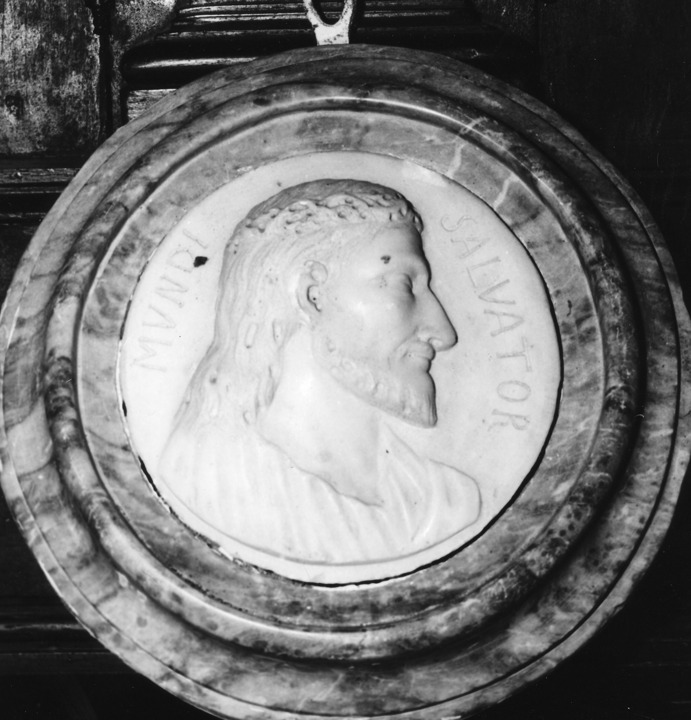 Cristo (rilievo, opera isolata) - bottega ligure (sec. XIX)