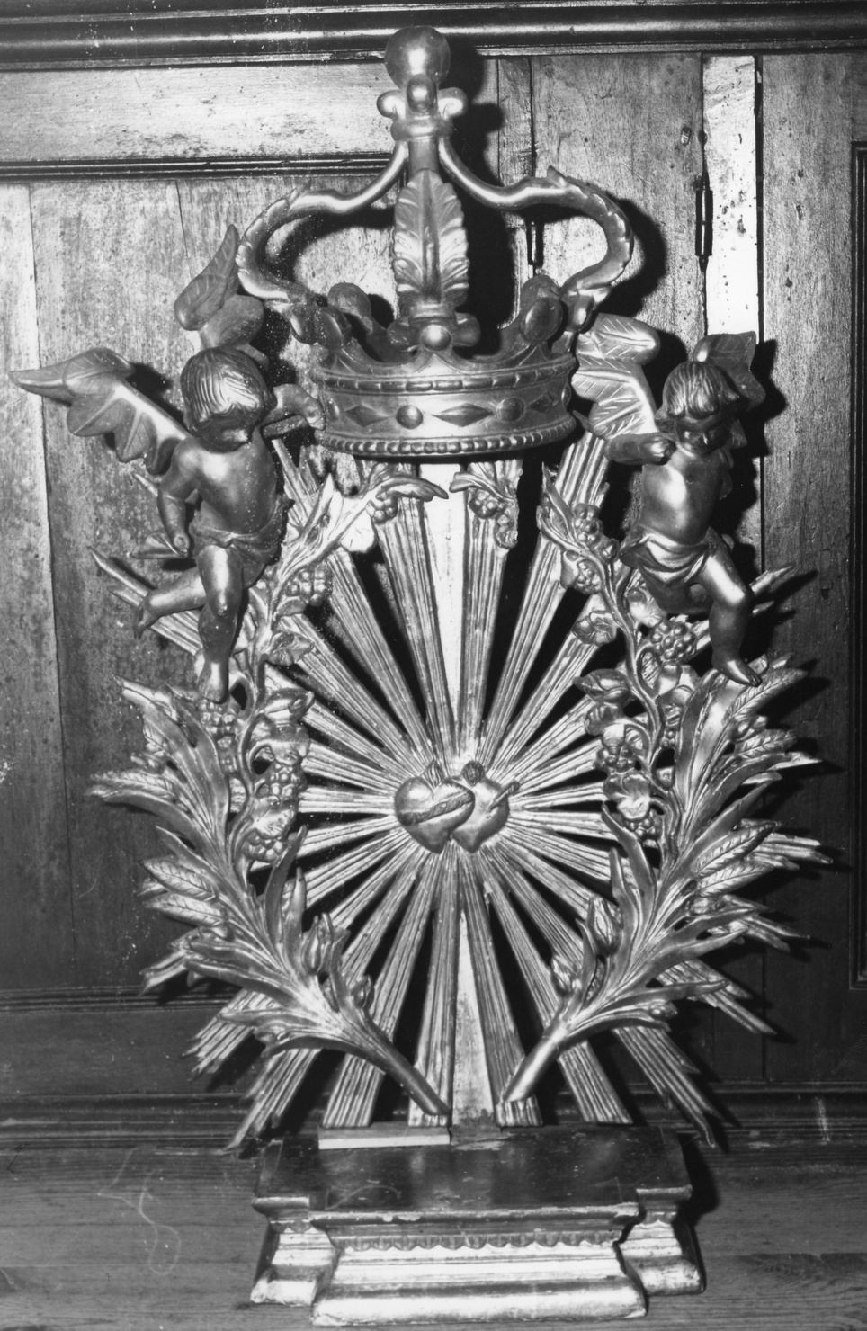 tronetto per esposizione eucaristica, opera isolata - bottega ligure (sec. XIX)