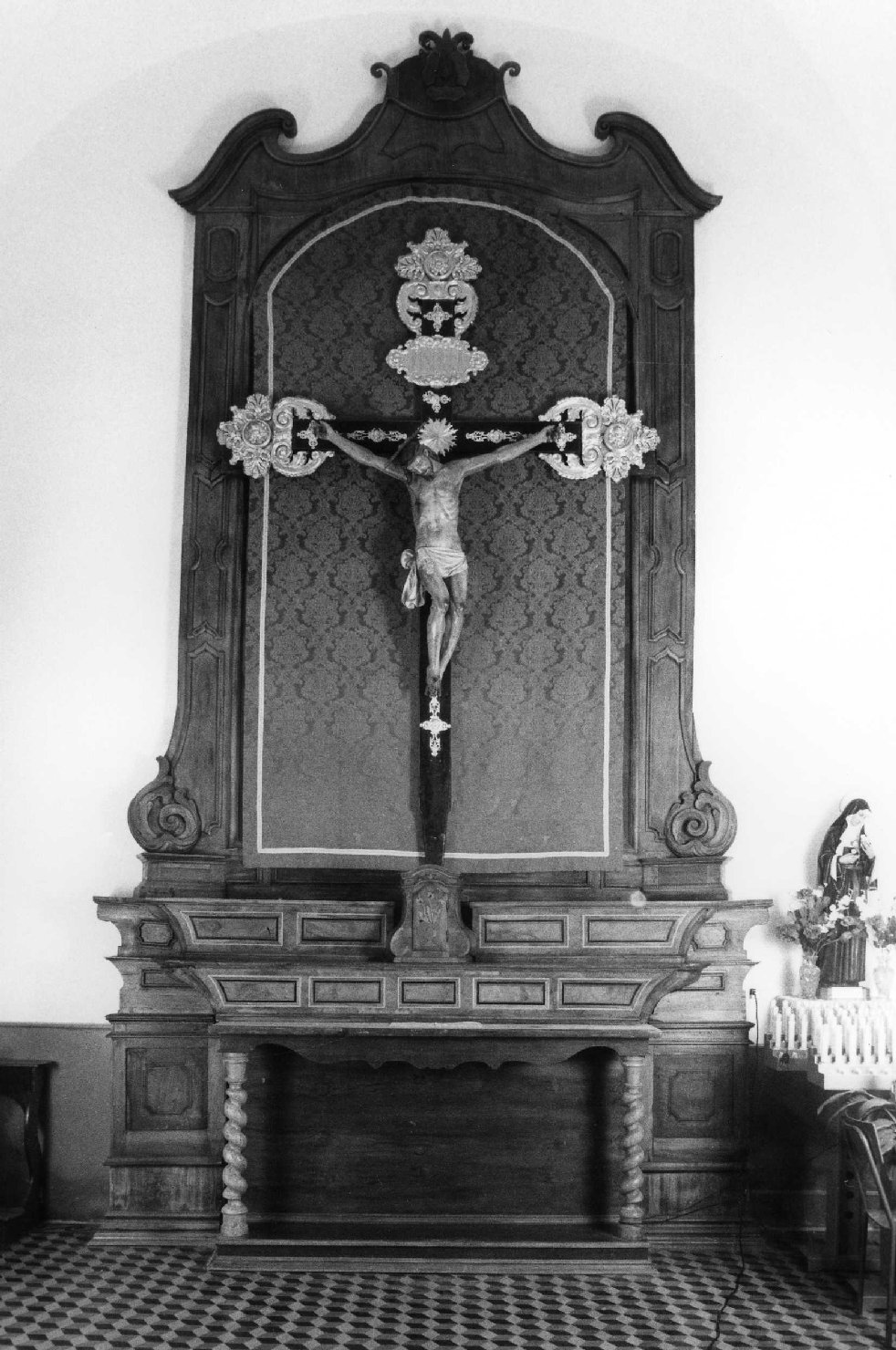 altare - ambito ligure (metà sec. XVIII)