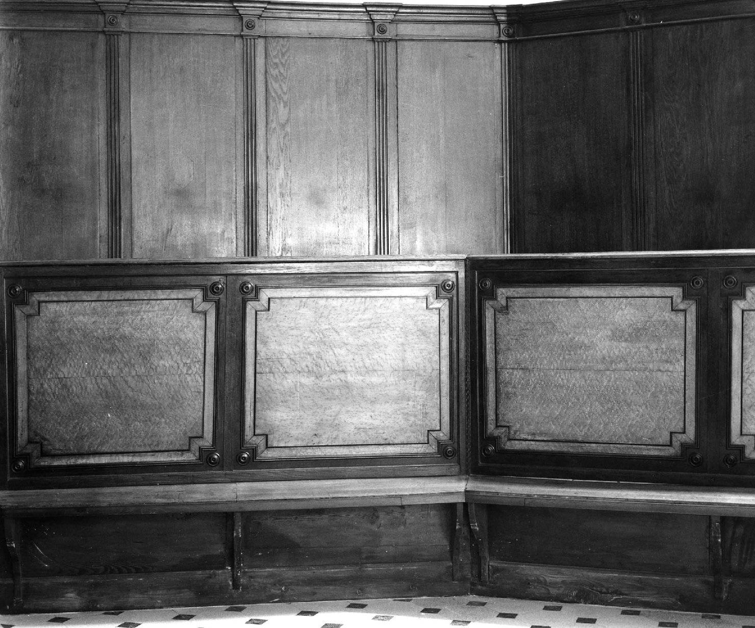 stalli del coro - manifattura ligure (sec. XIX)