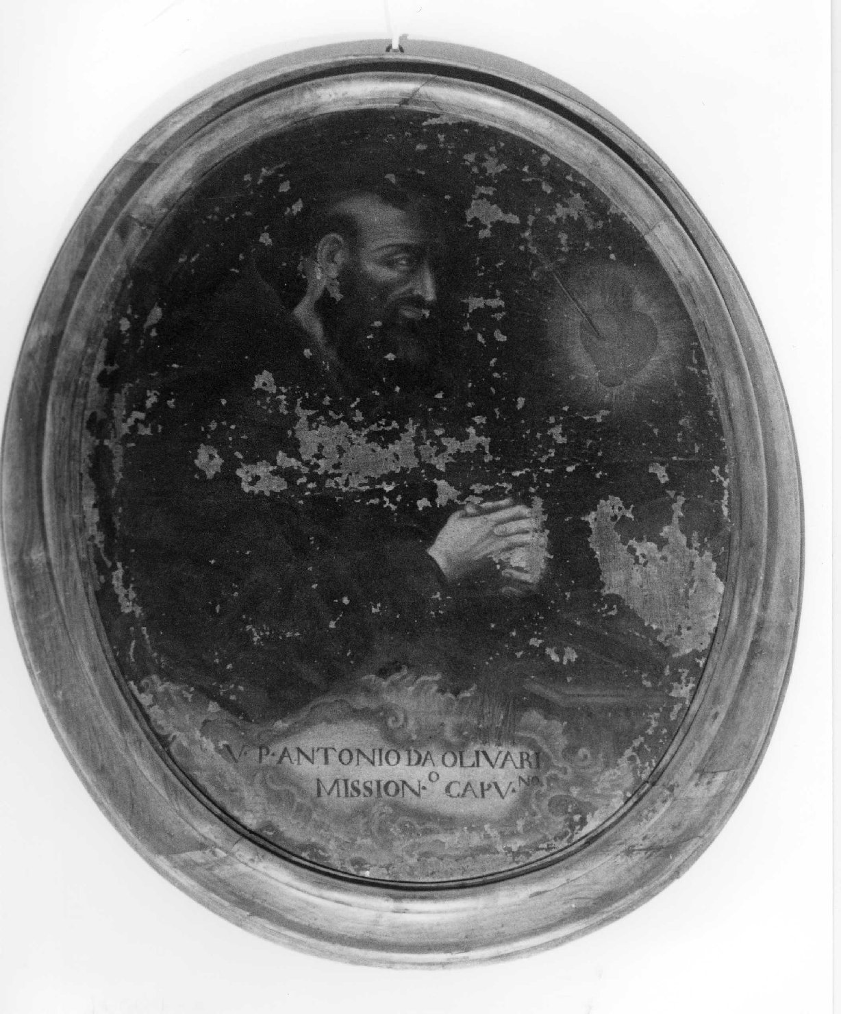 ritratto di Antonio da Olivari (?) (dipinto, serie) - ambito ligure (seconda metà sec. XVIII)