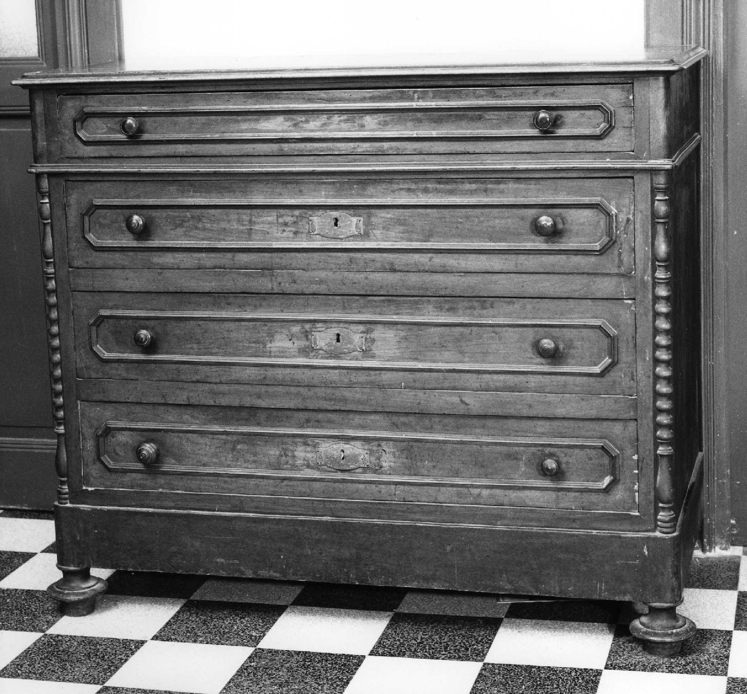 cassettone - manifattura ligure (sec. XIX)