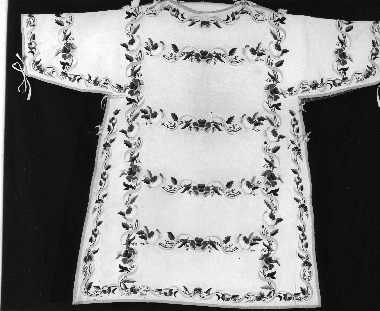 tunicella - ambito ligure (ultimo quarto sec. XVIII)