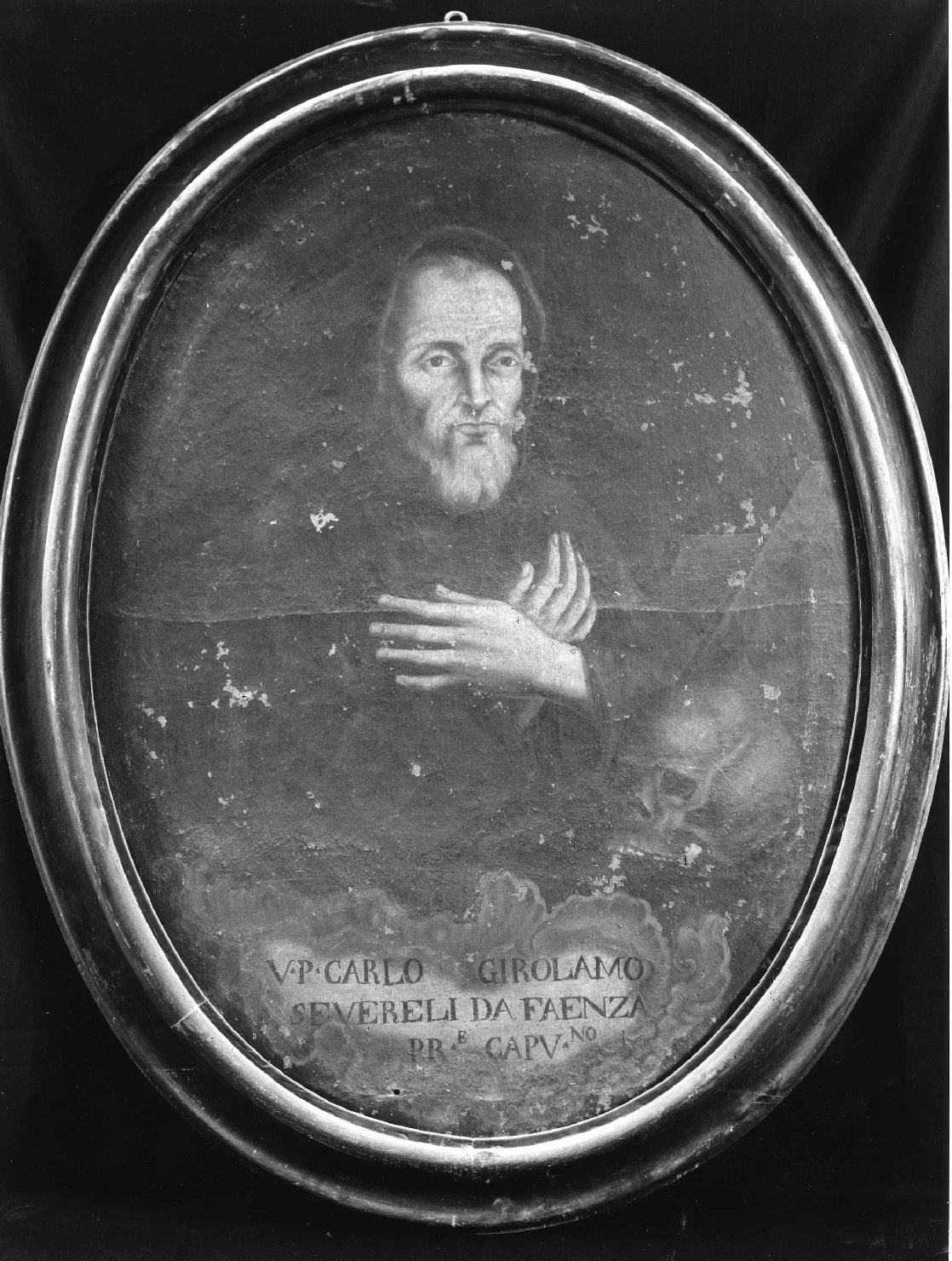 ritratto di Carlo Girolamo da Faenza (dipinto, serie) - ambito ligure (seconda metà sec. XVIII)