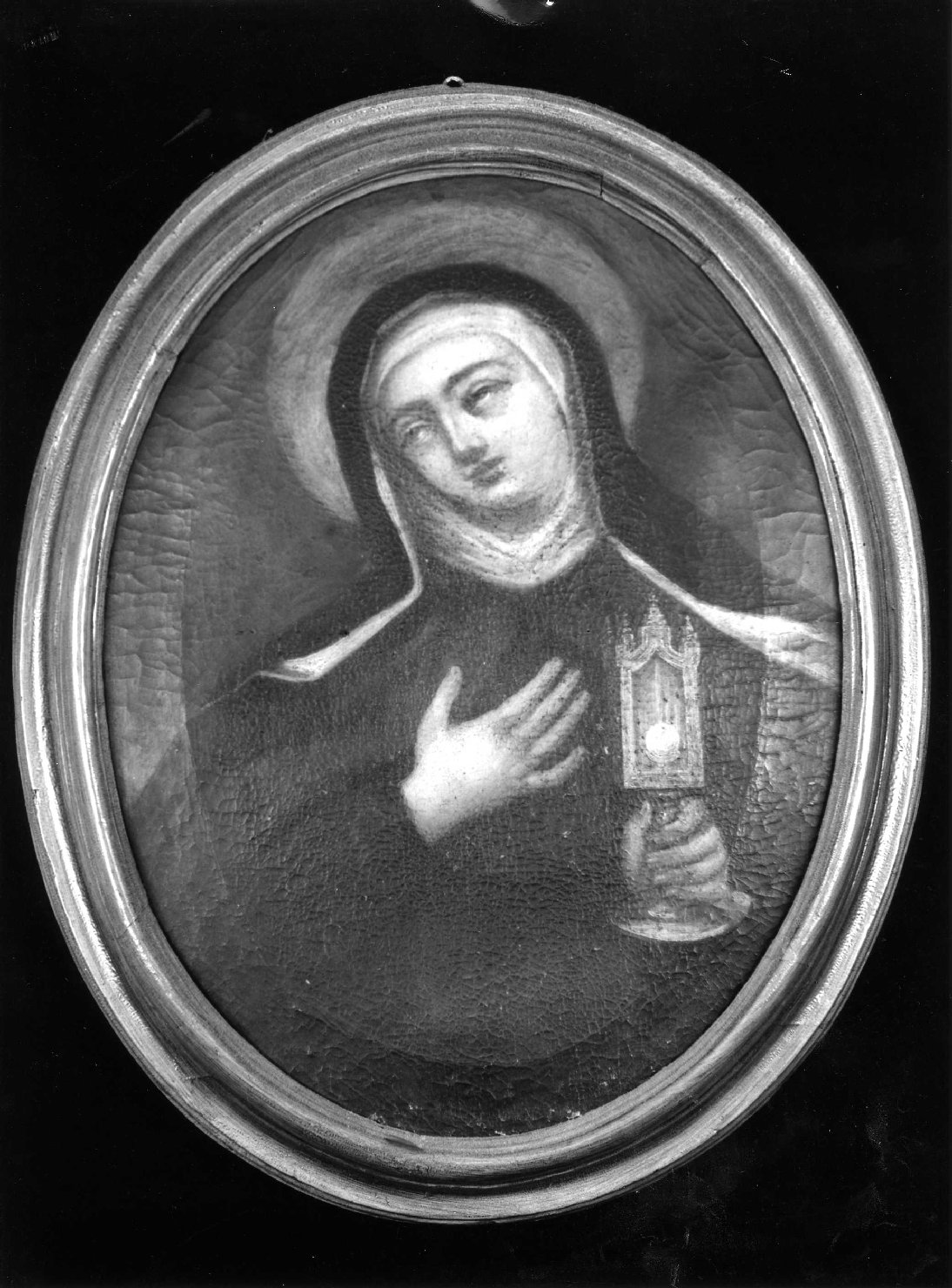 Santa Chiara (dipinto, serie) - ambito ligure (metà sec. XVIII)