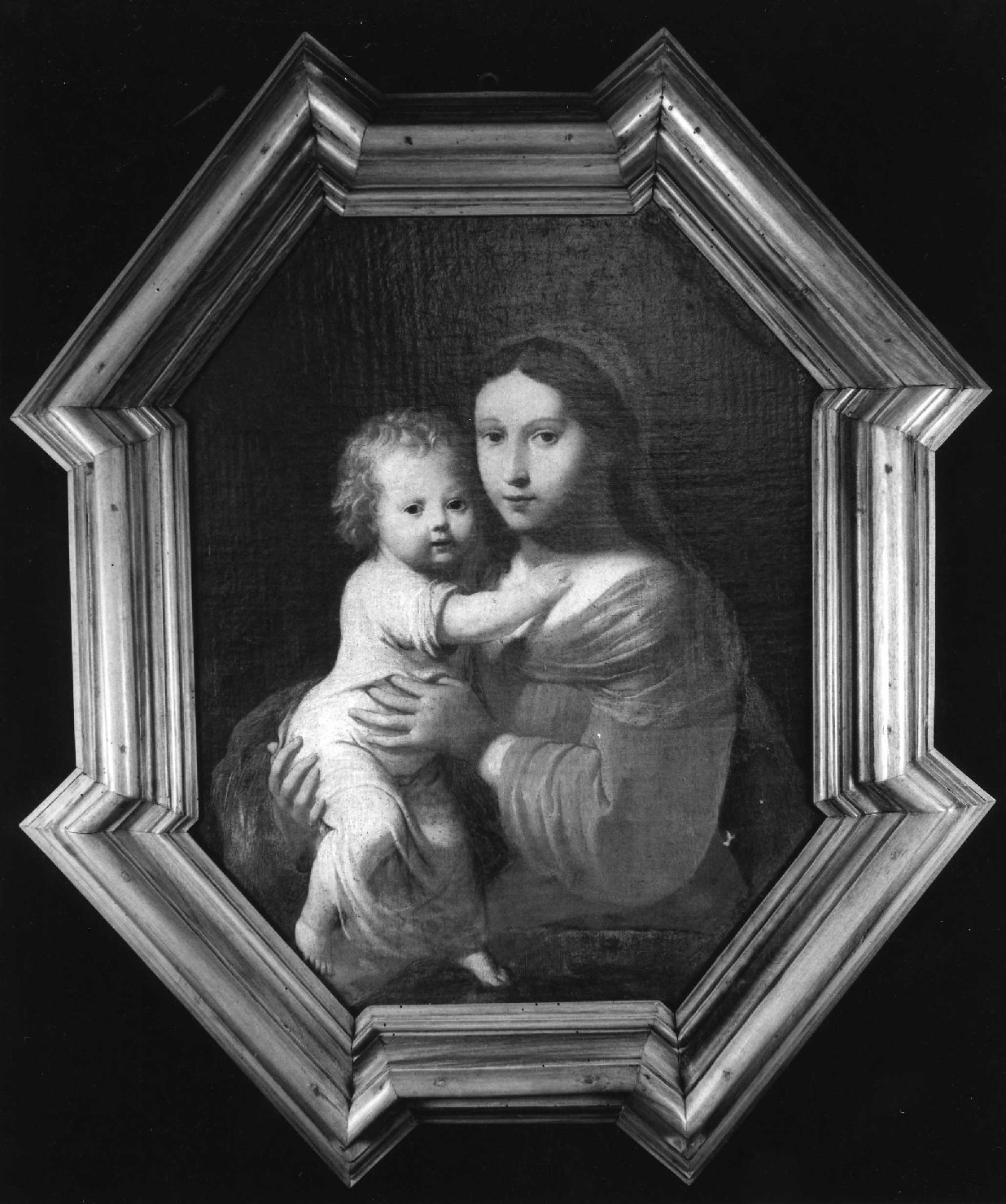 Madonna col Bambino (dipinto) - ambito ligure (fine/inizio secc. XVIII/ XIX)