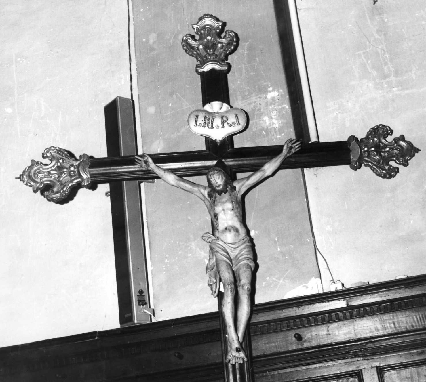 croce processionale, opera isolata - ambito ligure, ambito ligure (inizio, inizio sec. XVII, sec. XVII)