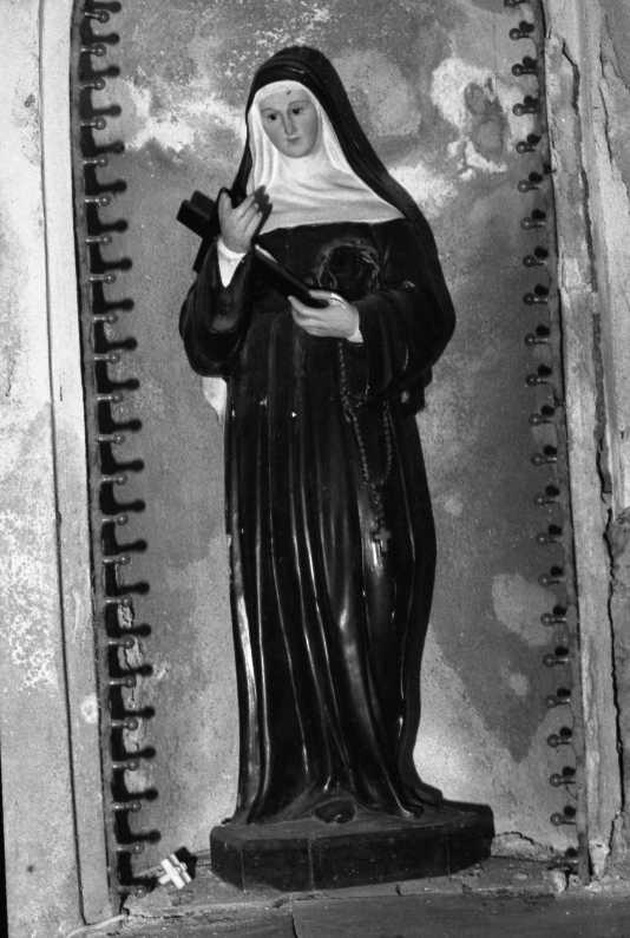 Santa Caterina da Siena (statua, opera isolata) - ambito ligure (primo quarto sec. XX)