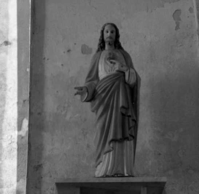 Sacro Cuore di Gesù (statua, opera isolata) - bottega ligure (primo quarto sec. XX)