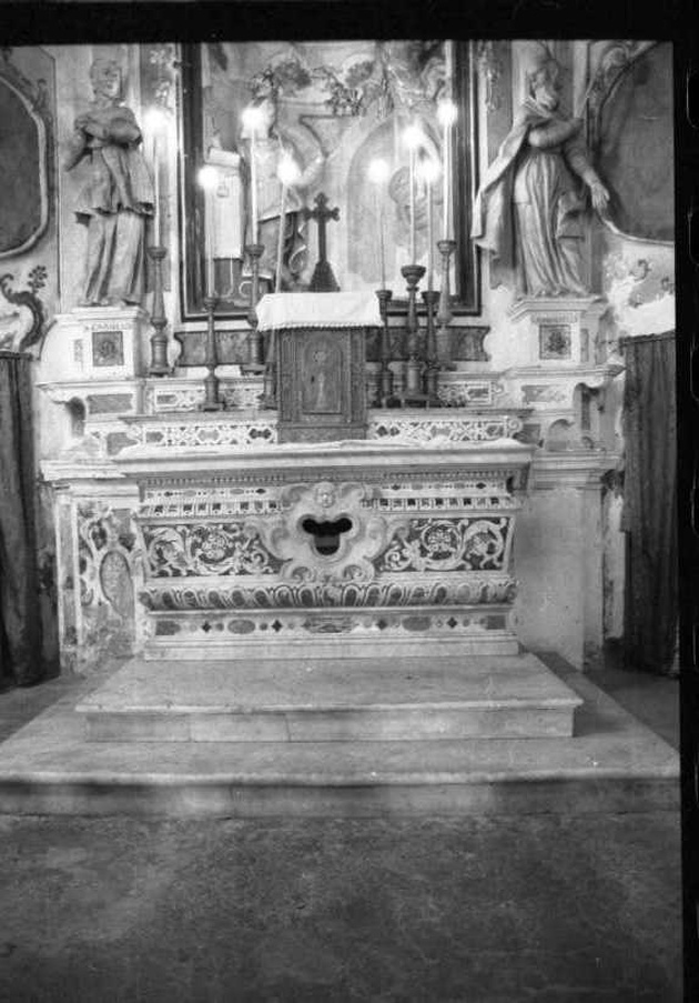 altare, opera isolata - ambito ligure (ultimo quarto sec. XVII)