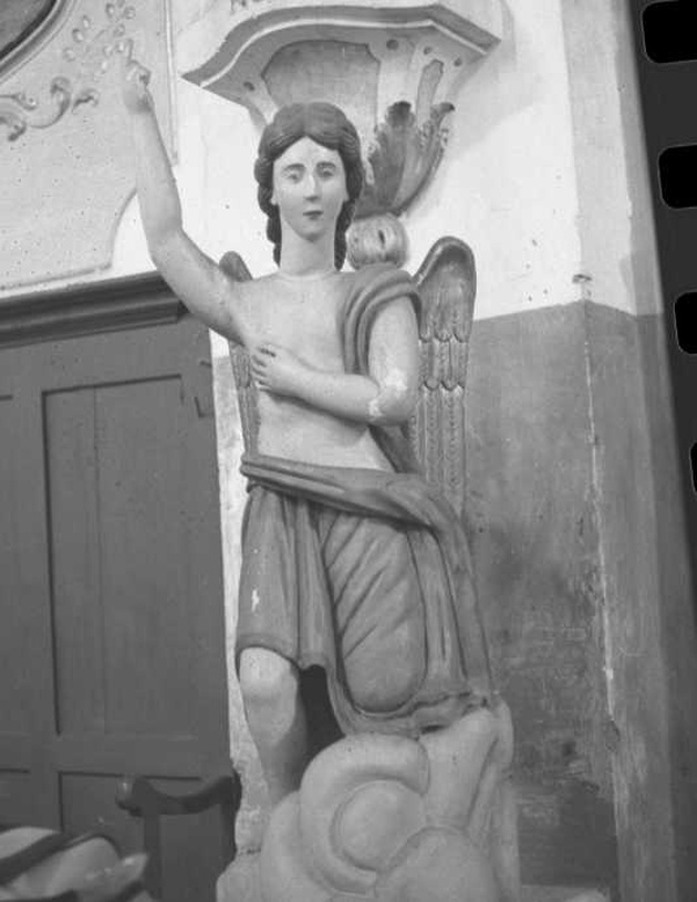 arcangelo Gabriele (statua) - ambito ligure (seconda metà sec. XIX)
