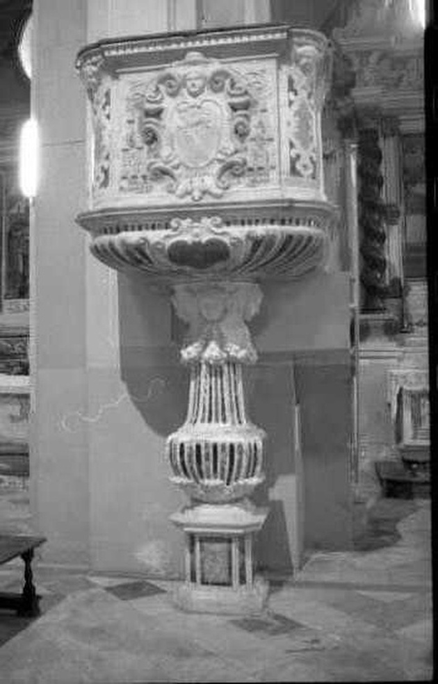 pulpito, opera isolata di Ferro Giuseppe (attribuito) (sec. XVII)