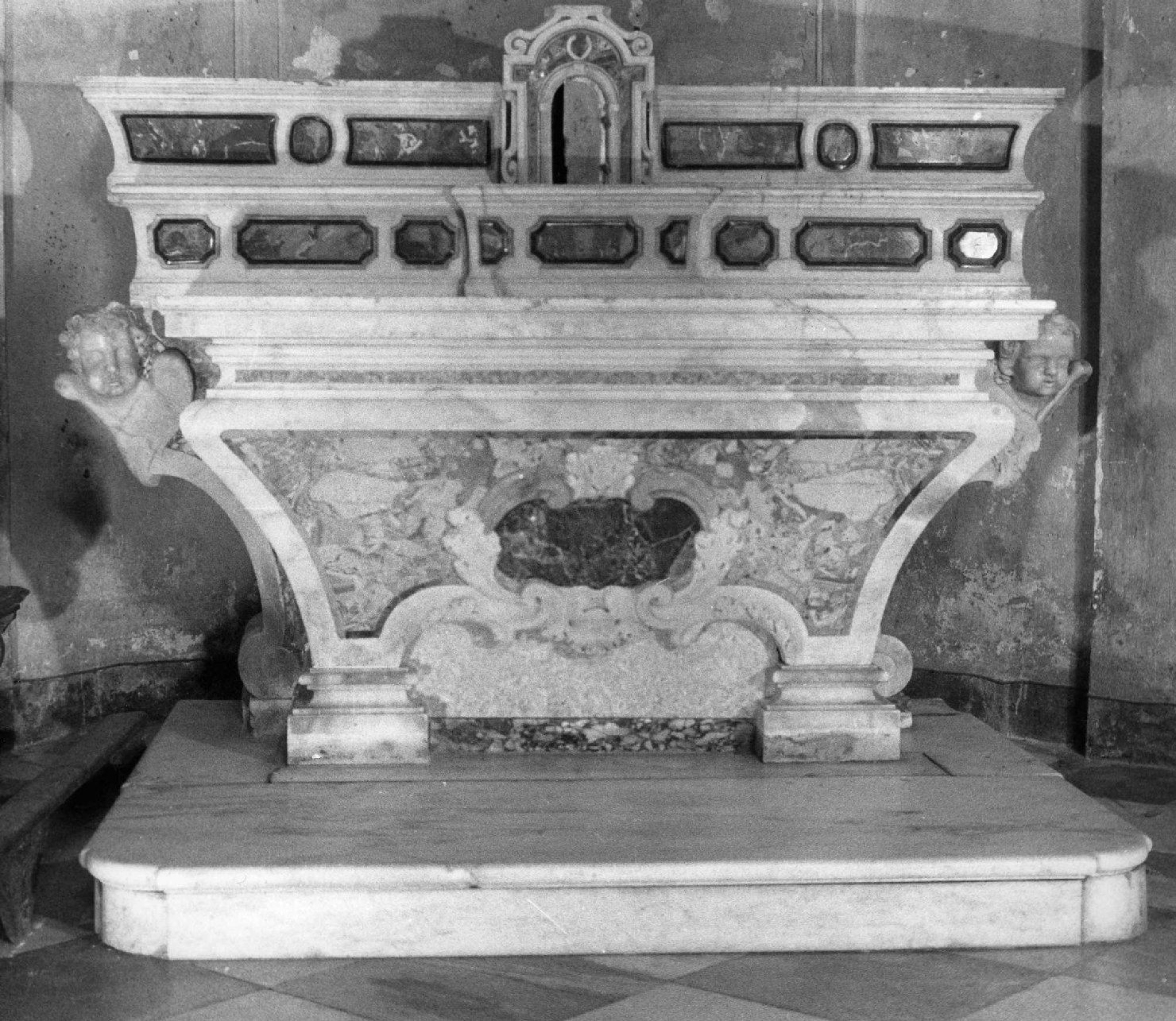 altare, opera isolata - ambito ligure (ultimo quarto sec. XVIII)