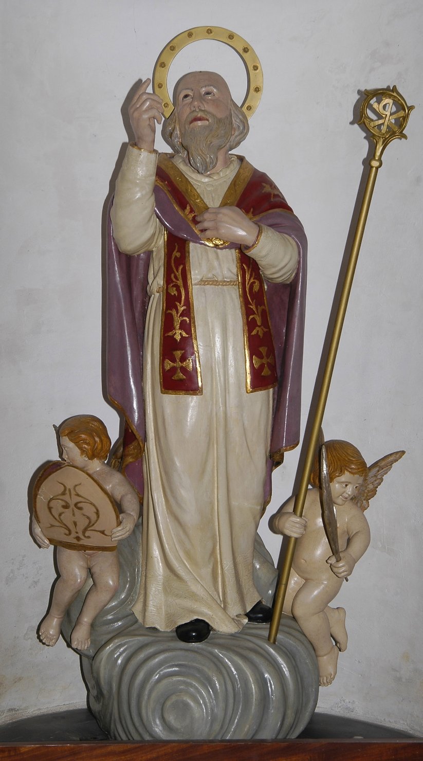San Donato (statua processionale, opera isolata) di Rebagliati Giovanni Battista (sec. XVIII)