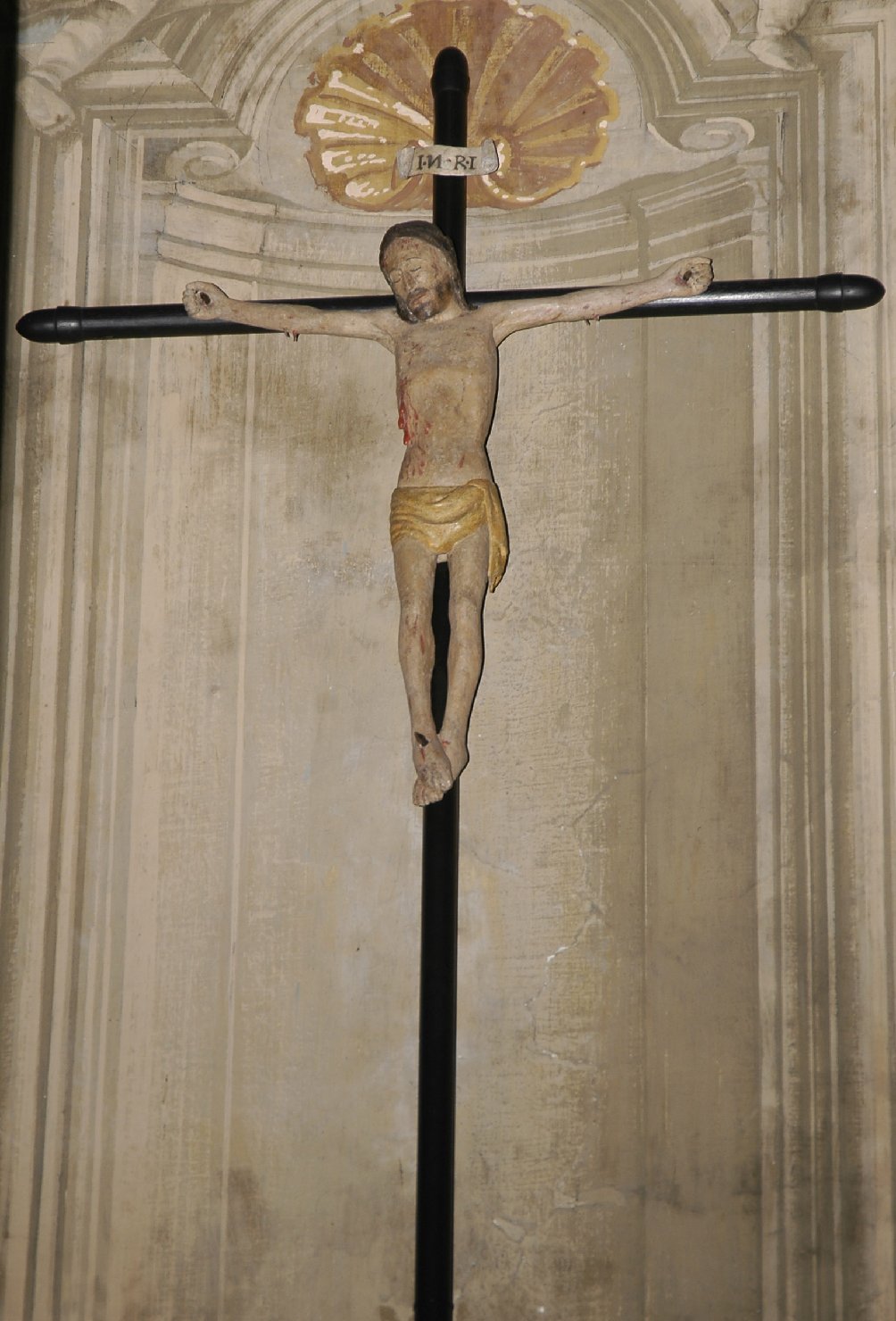 Cristo crocifisso (crocifisso, opera isolata) - ambito ligure (sec. XV)