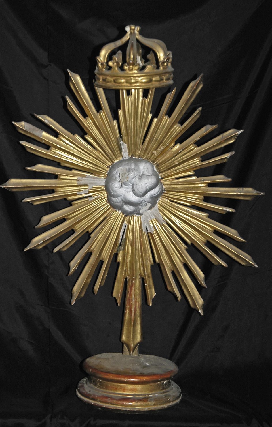 tronetto per esposizione eucaristica, opera isolata - ambito ligure (sec. XVIII)