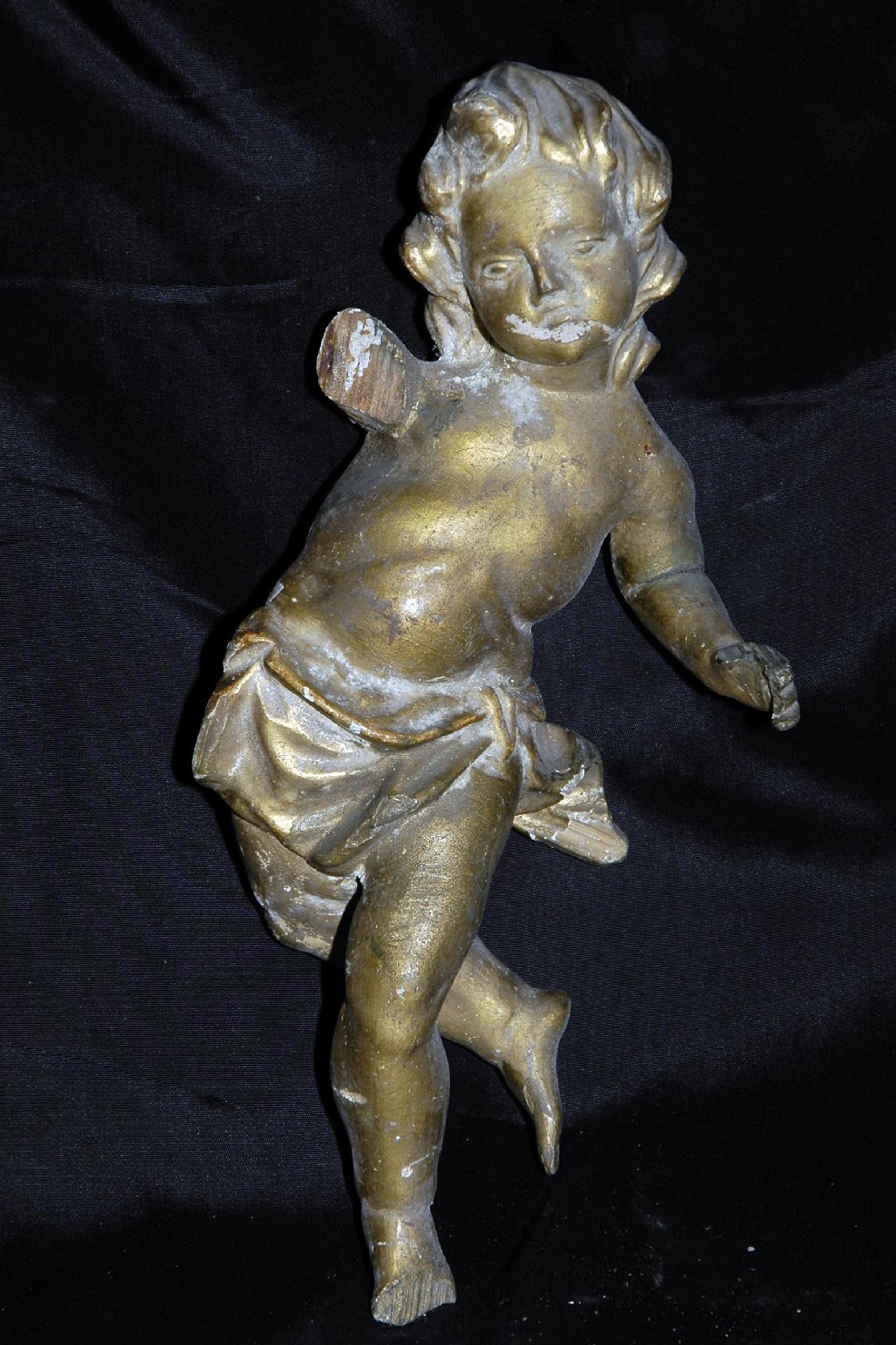 Angelo (scultura, elemento d'insieme) - ambito ligure (sec. XVIII)