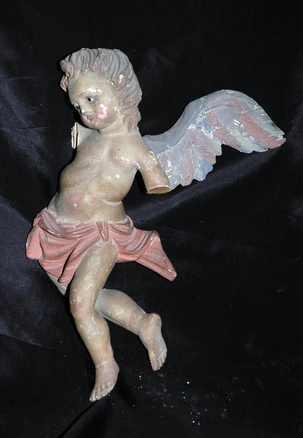 Angelo (scultura, elemento d'insieme) - ambito ligure (sec. XVIII)