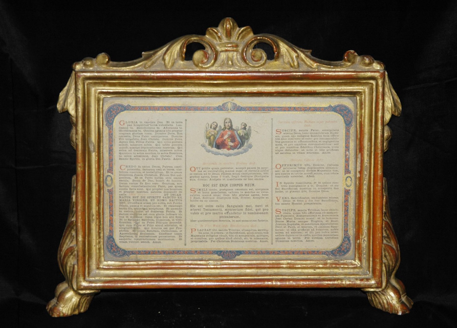 cartagloria, opera isolata - ambito ligure (sec. XVIII)