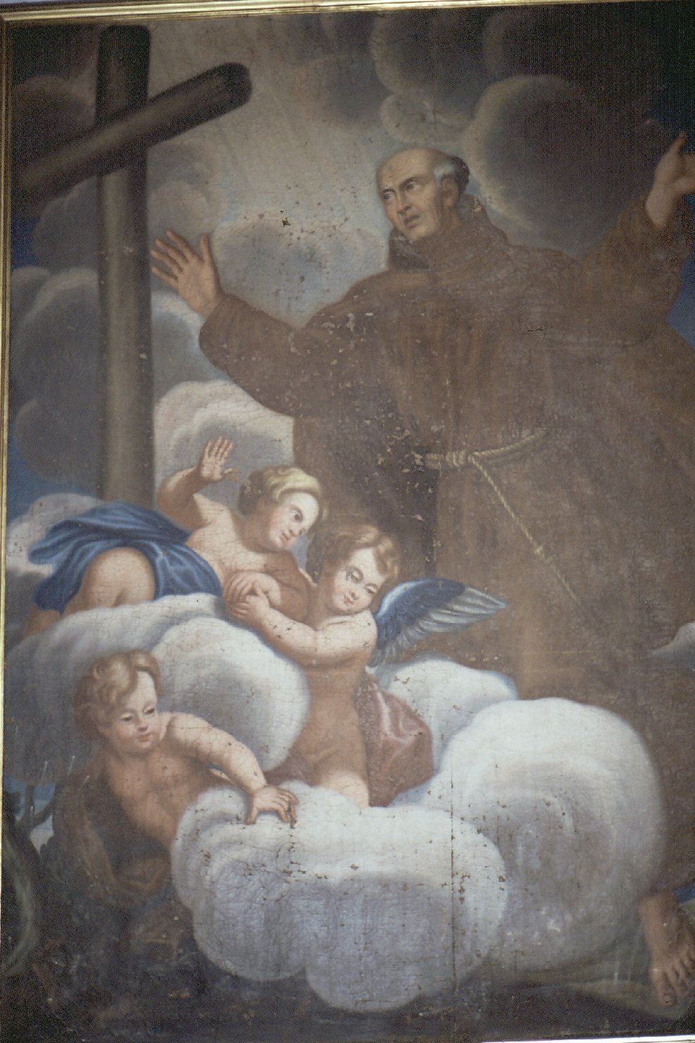 Estasi di S. Pietro d'Alcantara (dipinto, opera isolata) - ambito ligure (seconda metà sec. XVIII)