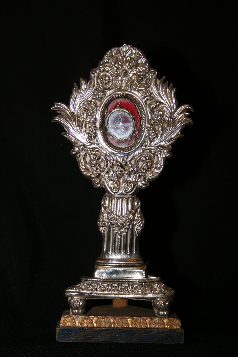 reliquiario, opera isolata - ambito ligure (sec. XVIII)