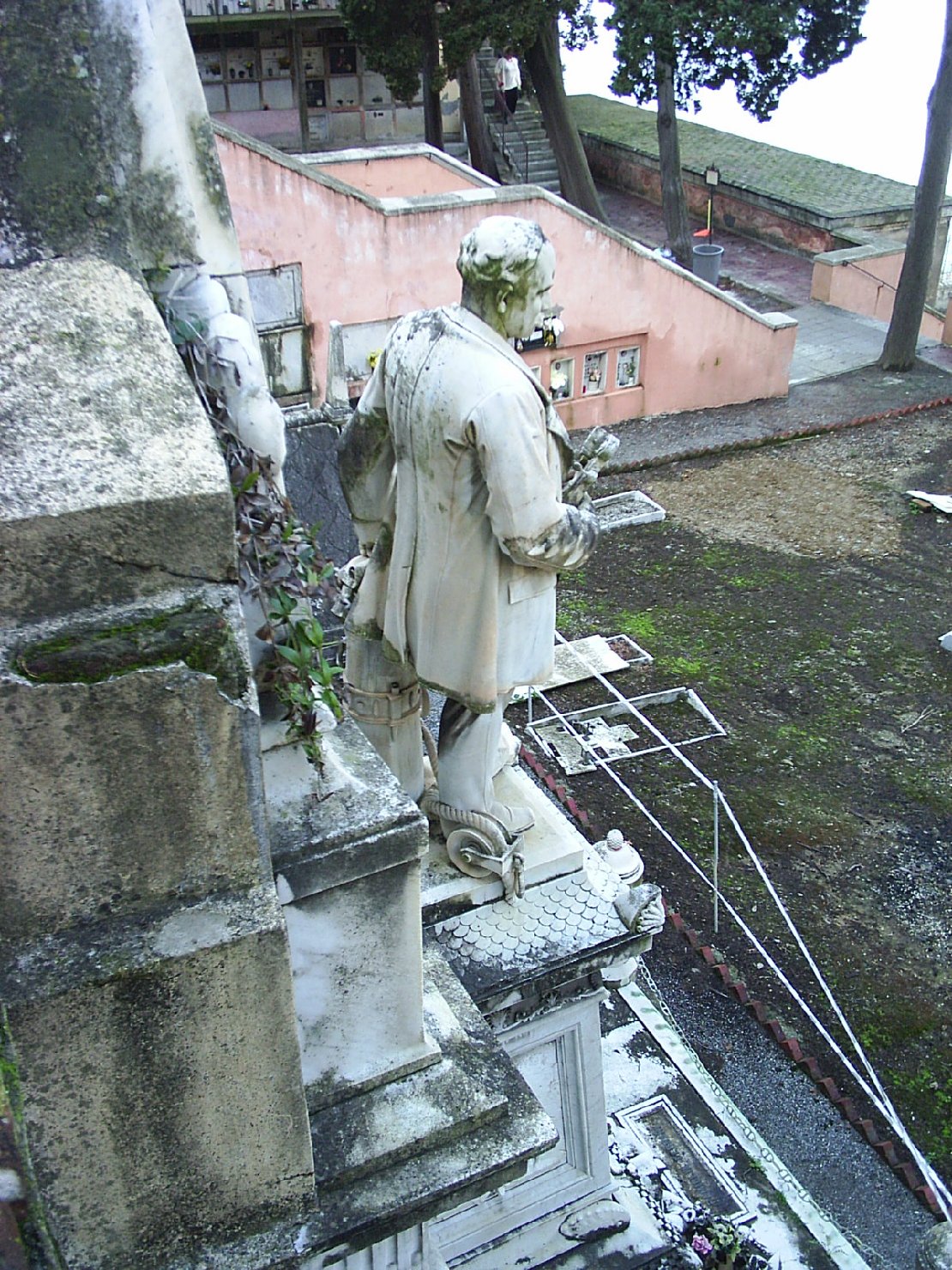 ritratto del Capitano Domenico Ferrari (statua, elemento d'insieme) - ambito ligure (sec. XIX)