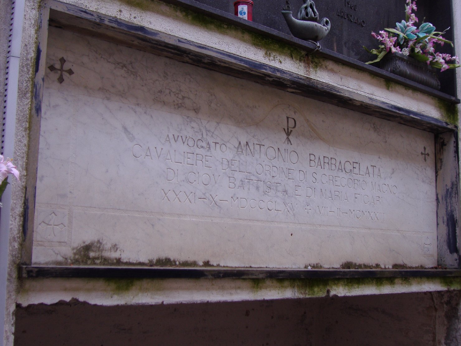 monumento funebre - a cippo, opera isolata - ambito ligure (sec. XX)