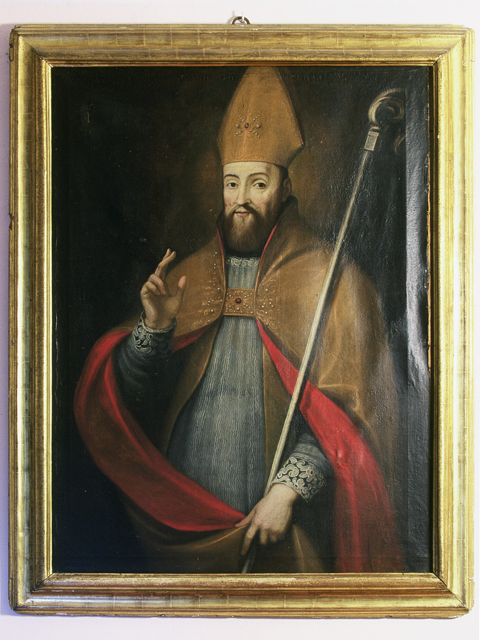 Sant'agostino (dipinto, opera isolata) - ambito ligure (sec. XVIII)