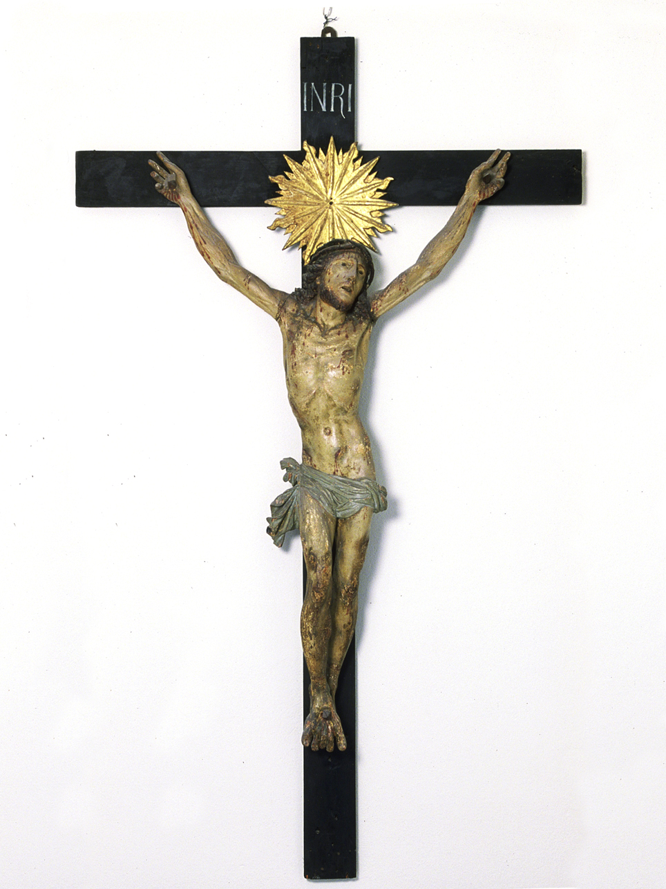 Cristo crocifisso (crocifisso, opera isolata) - ambito ligure (sec. XVIII)