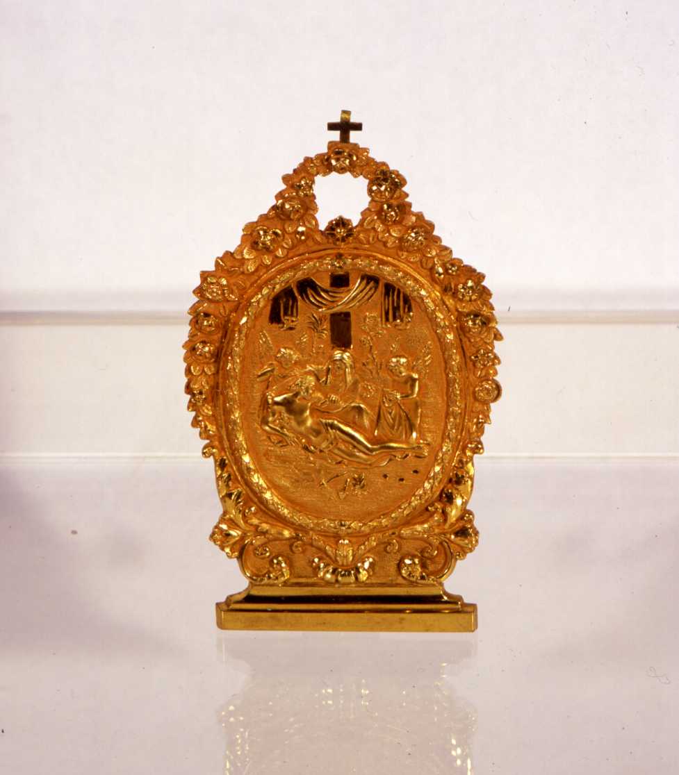 pace, elemento d'insieme - bottega ligure (inizio sec. XIX)