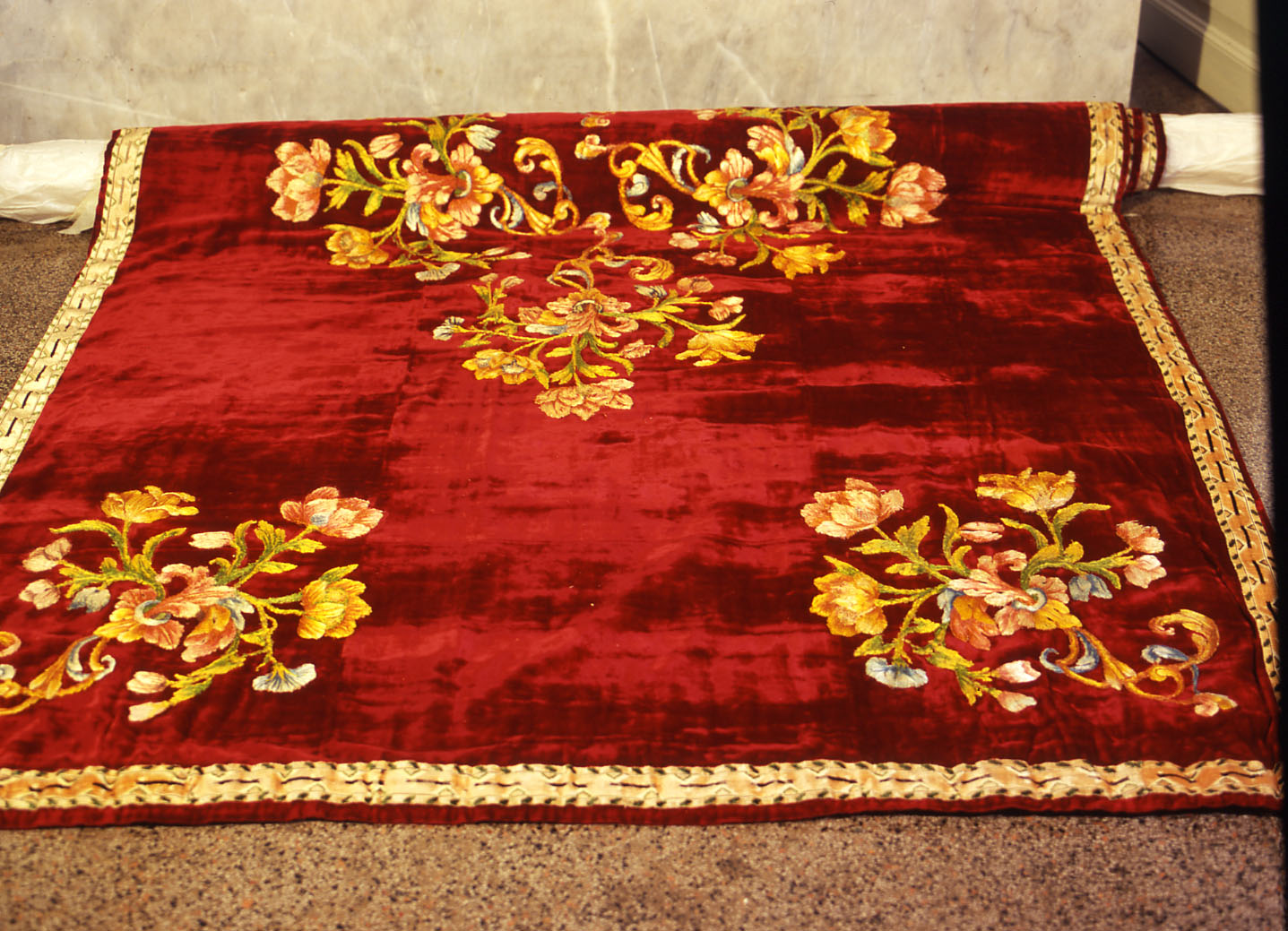 portiera - ambito orientale (fine/inizio secc. XVIII/ XIX)