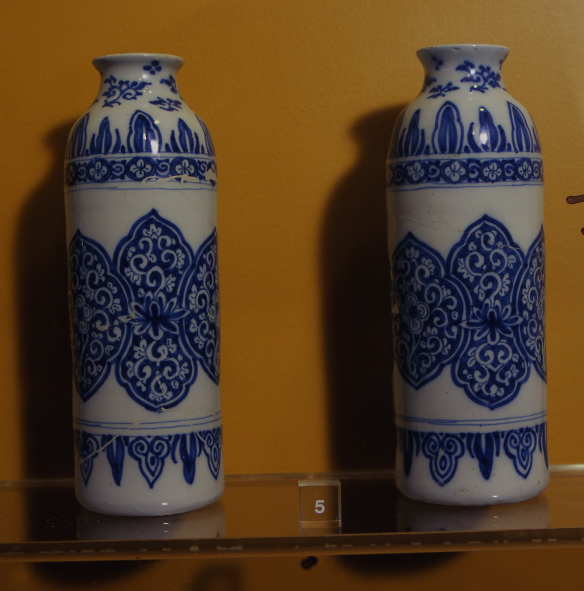 vaso, coppia di Cock Adrien (sec. XVIII)