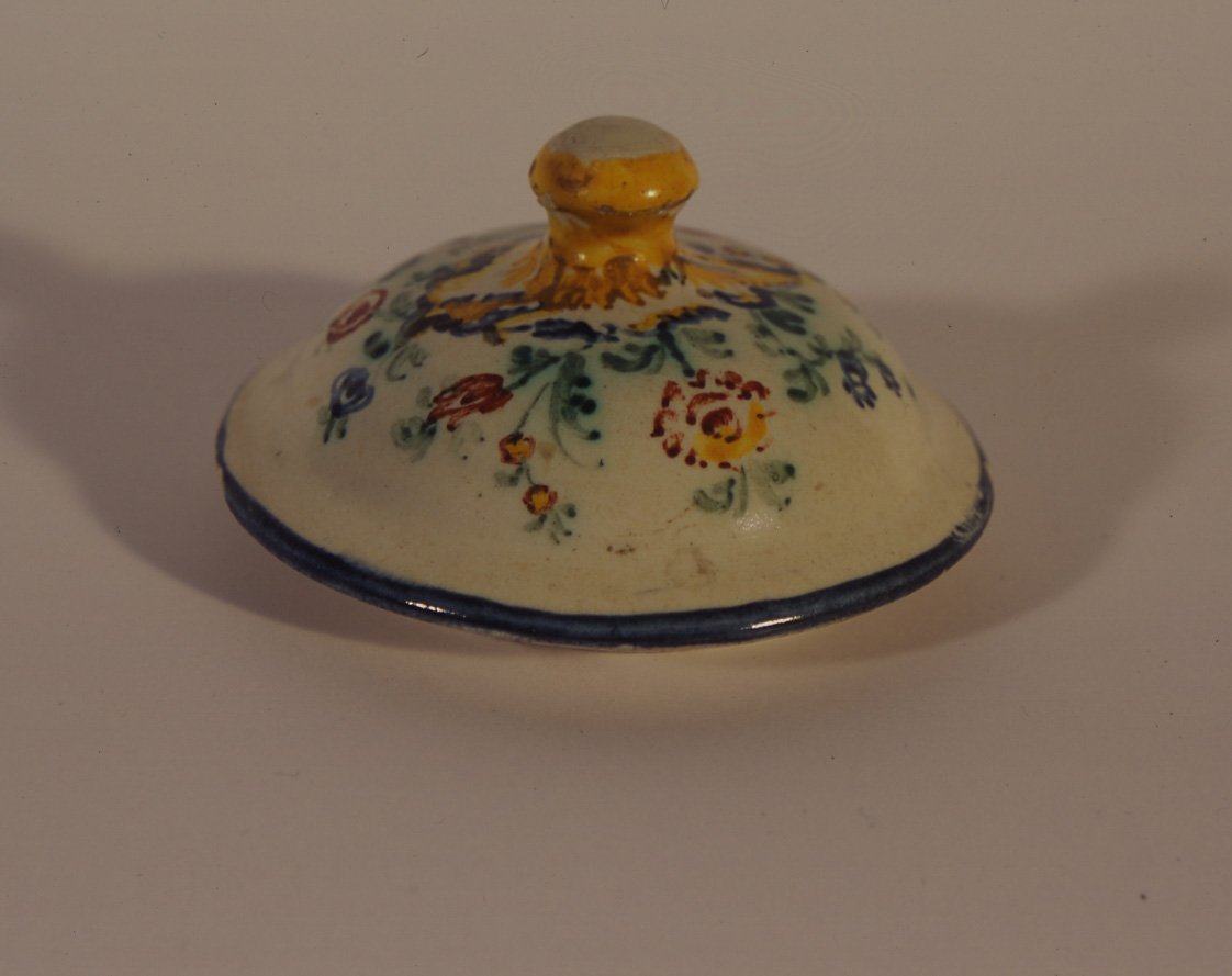 coperchio - ambito ligure (fine/inizio secc. XVIII/ XIX)