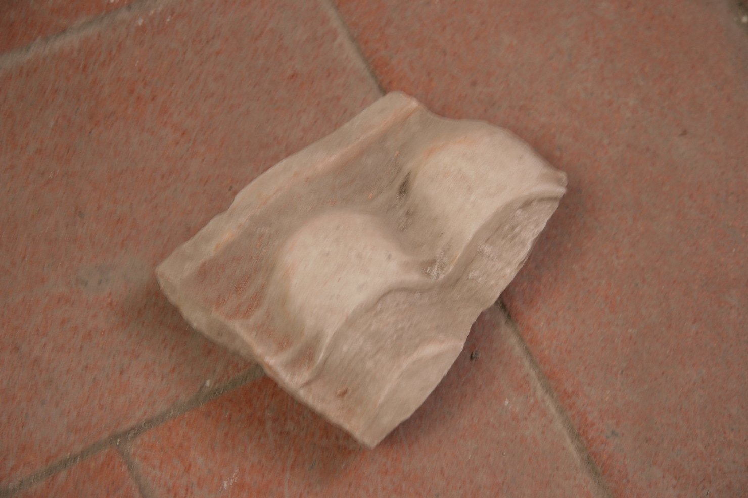 scultura, frammento - produzione genovese (sec. XVIII)