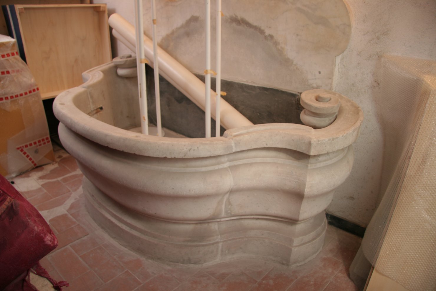 fontana - a muro, opera isolata - produzione genovese (sec. XVIII)