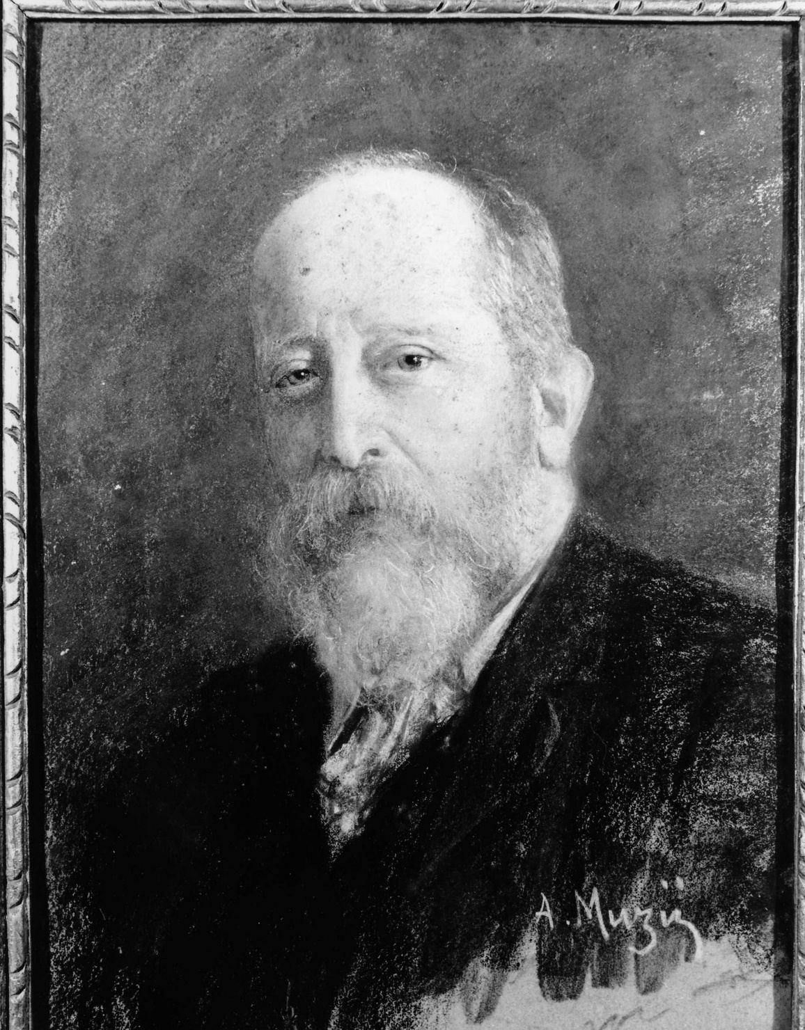 RITRATTO DI CLARENCE BICKNELL (disegno, opera isolata) di Muzii Alfonso (sec. XX)