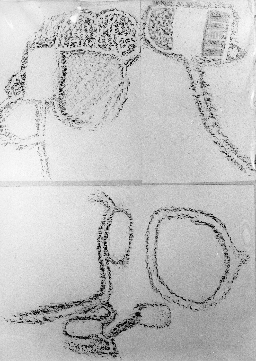 RECINTI (disegno) di Bicknell Clarence (attribuito) (secc. XIX/ XX)