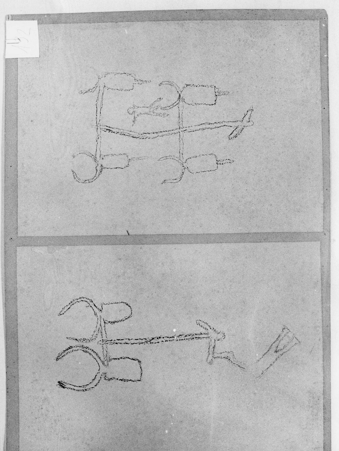 ARATRO (disegno) di Bicknell Clarence (attribuito) (secc. XIX/ XX)