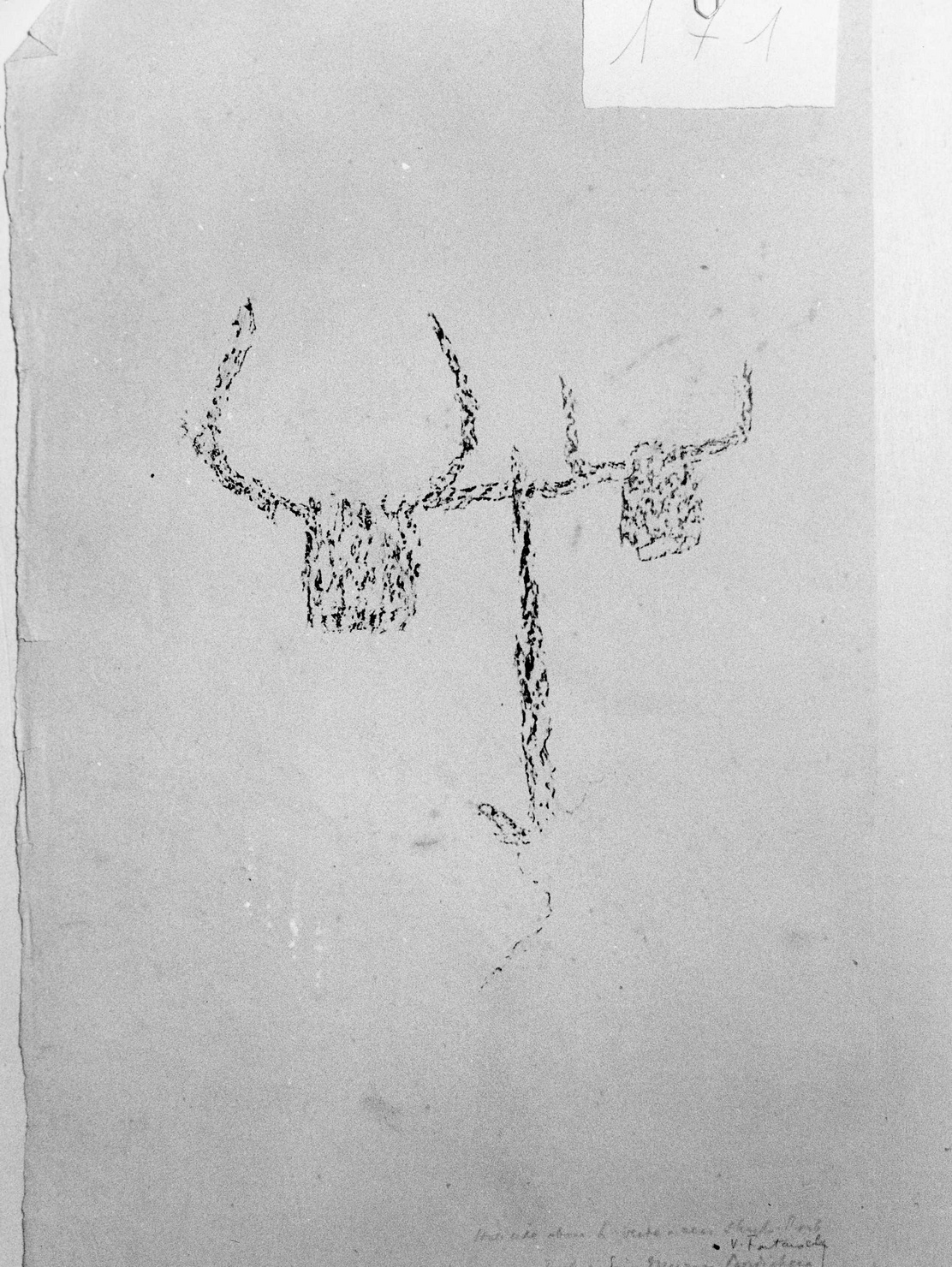 ARATRO (disegno) di Bicknell Clarence (attribuito) (sec. XX)