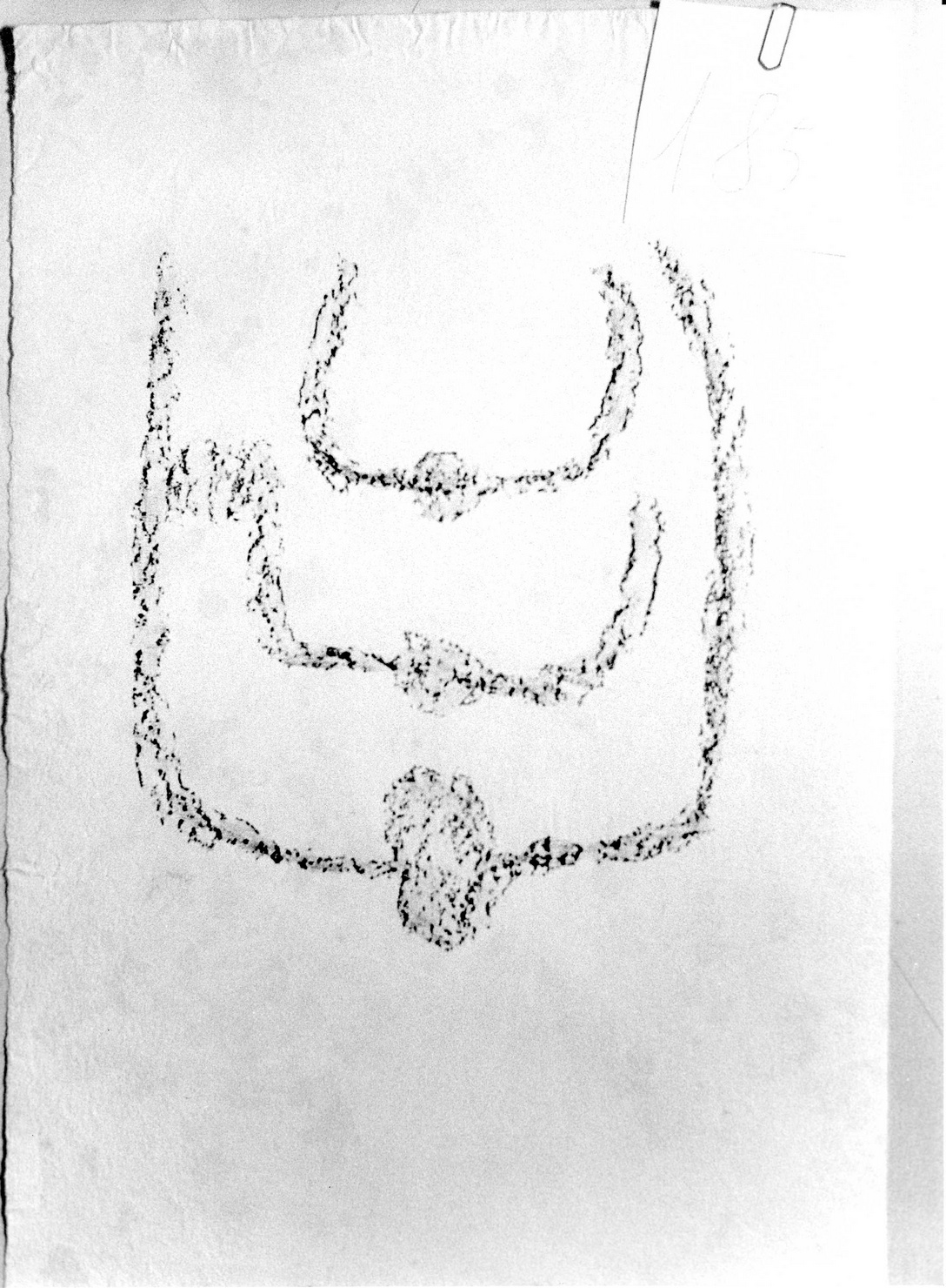 FIGURE ZOOMORFE (disegno) di Bicknell Clarence (attribuito) (sec. XX)