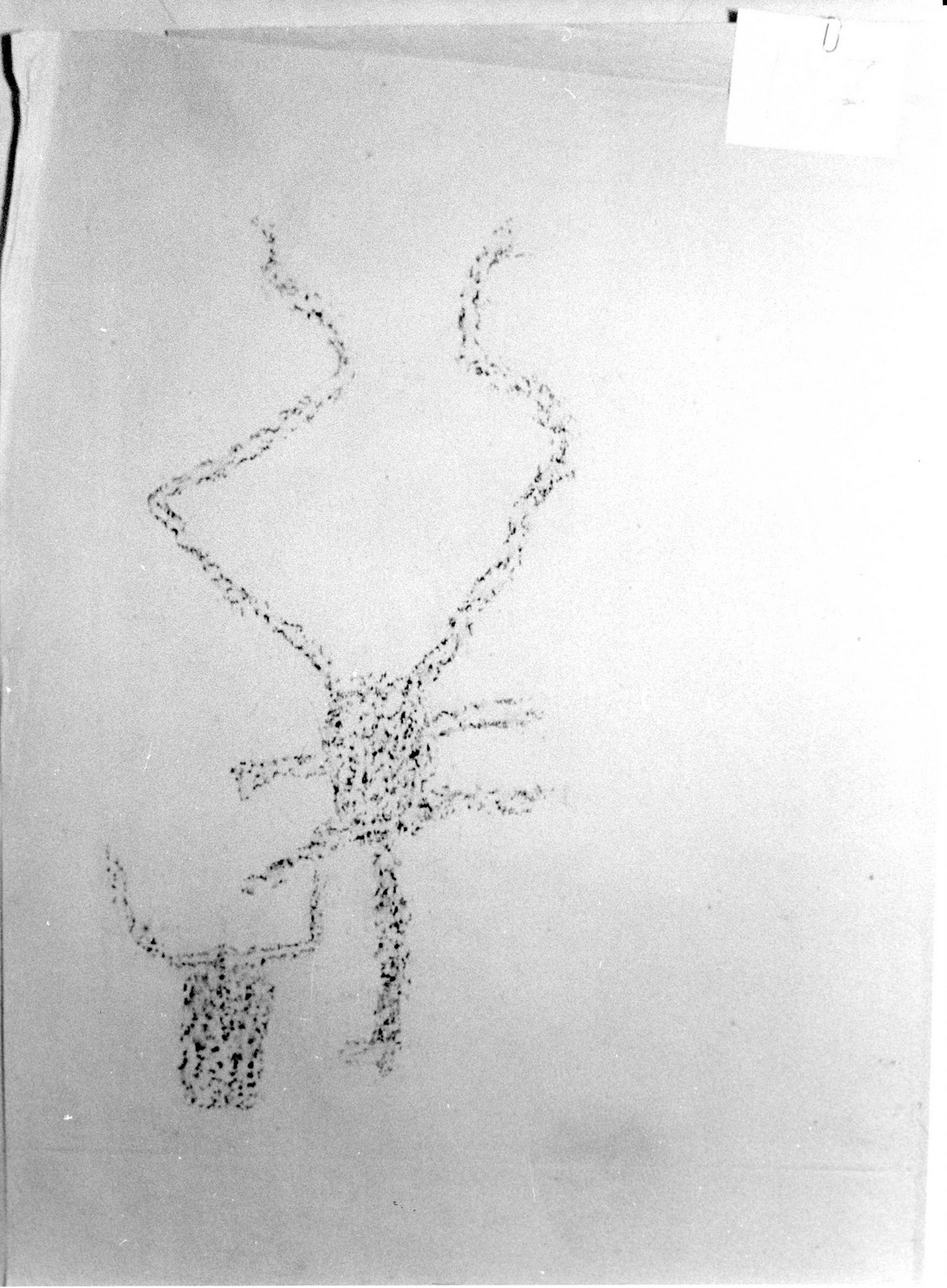 FIGURE ZOOMORFE (disegno) di Bicknell Clarence (attribuito) (sec. XX)