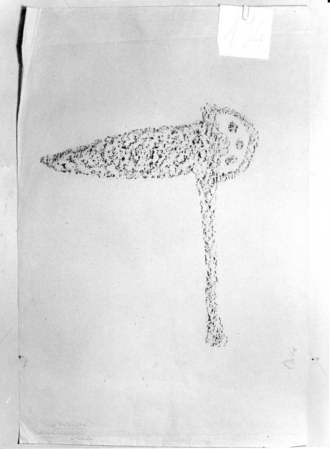 ALABARDA (disegno) di Bicknell Clarence (attribuito) (inizio sec. XX)