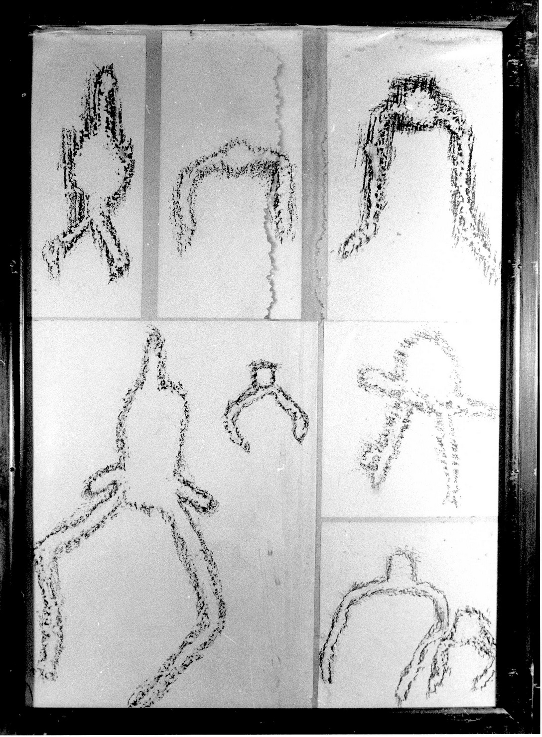 FIGURE ZOOMORFE (disegno, opera isolata) di Bicknell Clarence (attribuito) (secc. XIX/ XX)