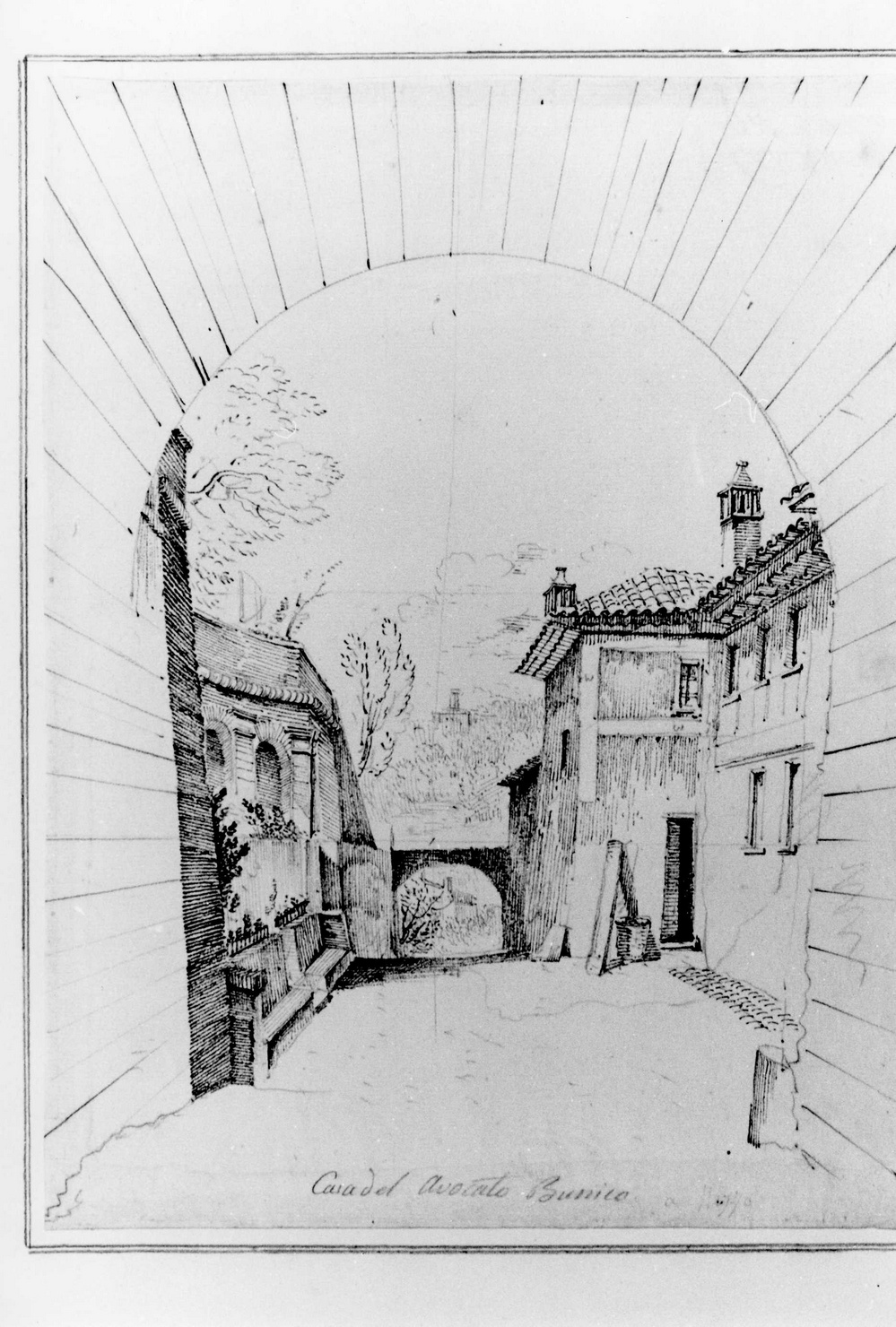 CASA DEL AVOCATO BUNICO, CASA DEL AVOCATO BUNICO (disegno) di Fevronnaj (attribuito) (prima metà sec. XIX)