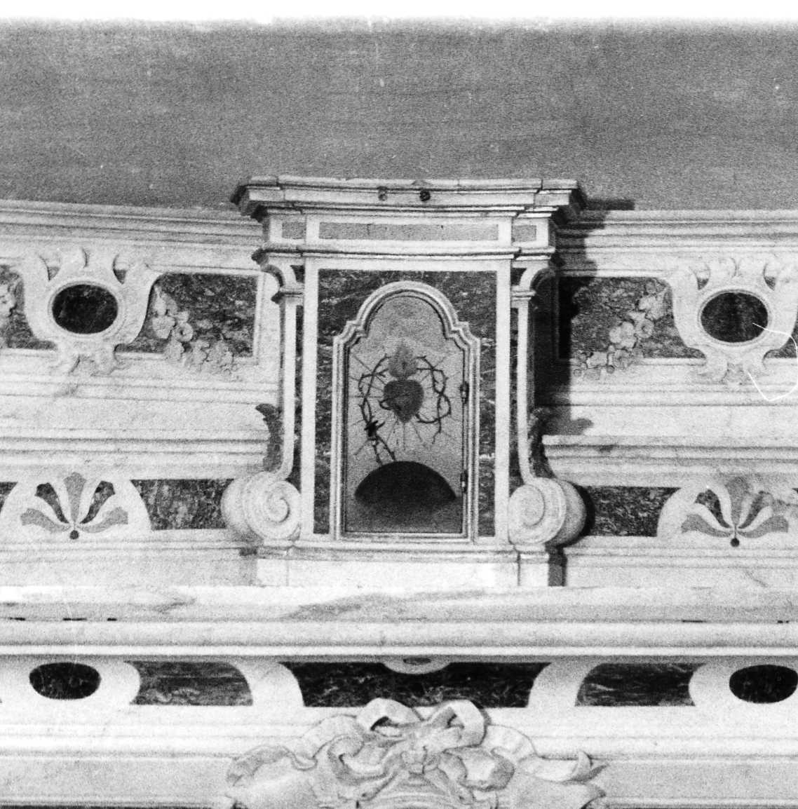 Sacro cuore di Gesù (tabernacolo) - ambito ligure (ultimo quarto sec. XVIII)